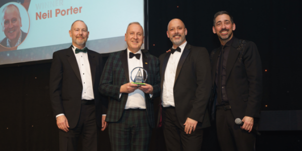 Neil Porter receives Lifetime Achievement accolade