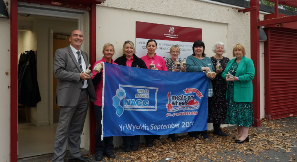 NACC Committee Members help deliver hundreds of free Welsh cakes  