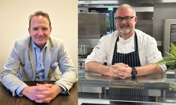 Pierre Hermenault & Mark Crowe join Accent Catering Services 