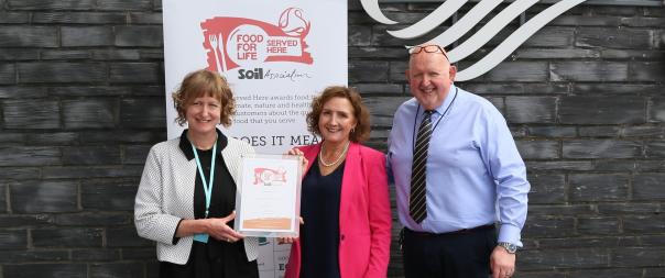 ESS receives Soil Association Food for Life bronze certification at Senedd Cymru ESS receives Soil Association Food for Life bronze certification at Senedd Cymru