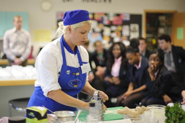 Photo of Alison Gann, former School Chef of the Year