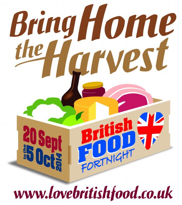British Food Fortnight Bring Home the Harvest logo