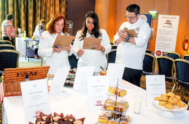 Image of Big School Bake Off competition judges