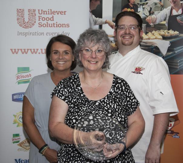 Catering manager Amanda Barrett wins Big School Bake Off