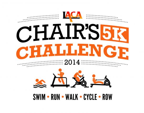 logo for LACA Chair's 5km Challenge