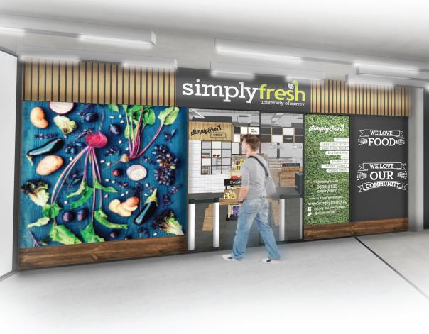 Chartwells partners with SimplyFresh at University of Surrey