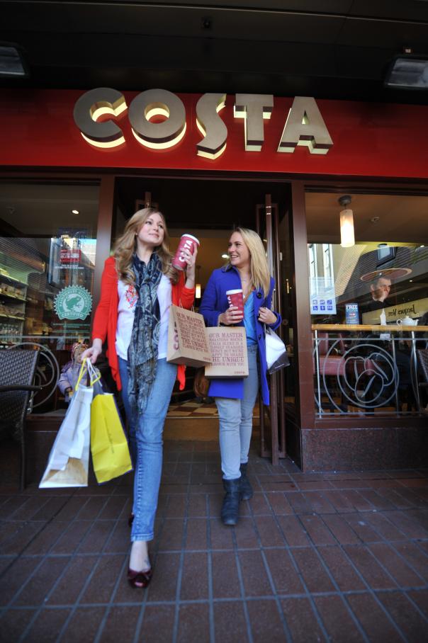 Image of Costa coffee shop