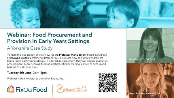 Fix Our Food to host webinar on food procurement