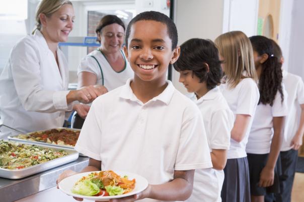 Bury pupils give thumbs up to Quorn school dinners 