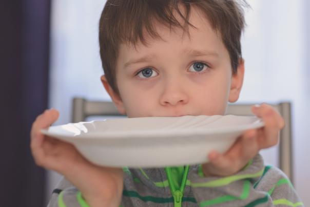 Hungry child Hungry child