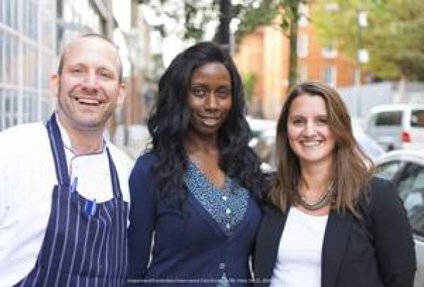 Ampersand Event Catering Jamie Cairns Toks Akande Emma Moore