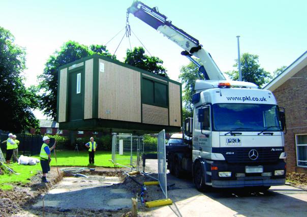 PKL Kitchen Pods temporary West Berkshire schools