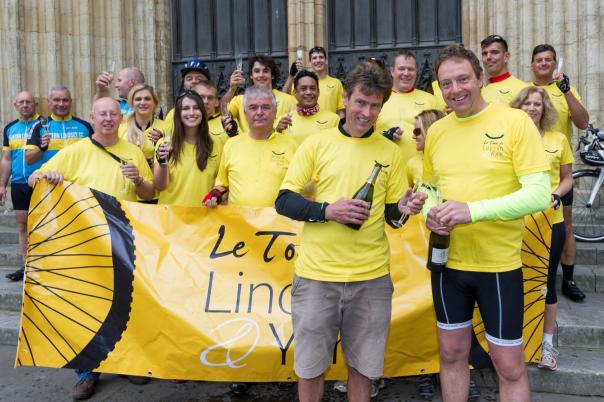Lincoln & York complete charity challenge 