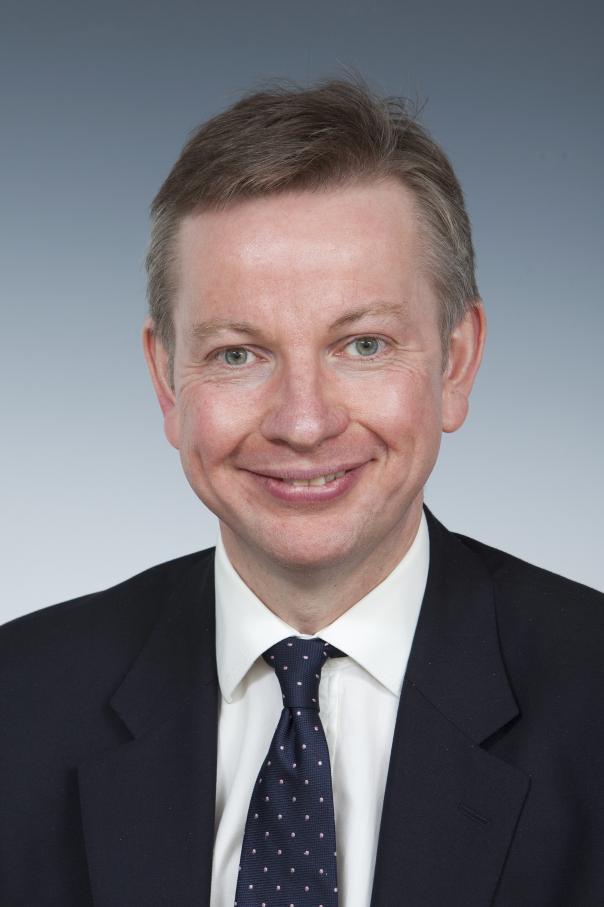 Michael Gove Education Secretary