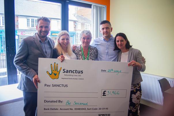 Contract caterer Seasoned donates over £30,000