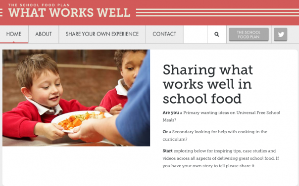 School Food Plan website screengrab