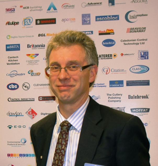 Stephen Goodliff, chair of CESA’s Light Equipment & Tableware Group, images