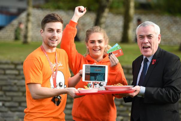 Glasgow Caledonian University catering team Swipii loyalty card scheme