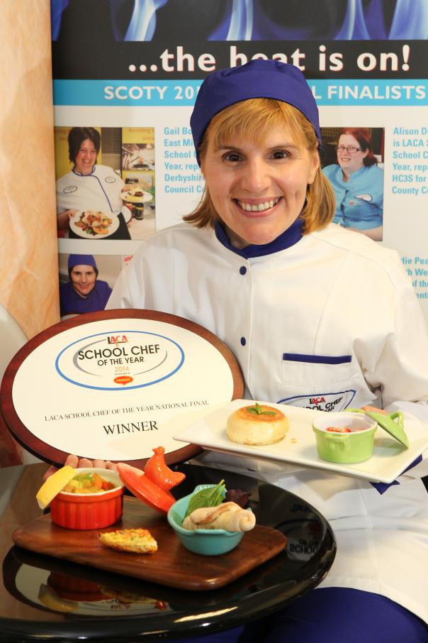 Photo of School Chef of the Year 2014 Tanya Watkin