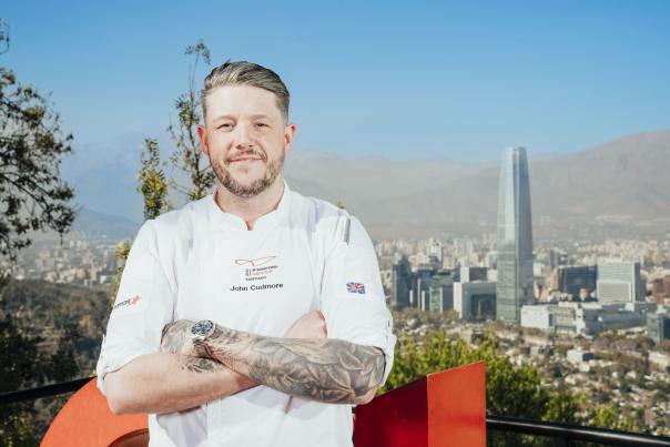 John Cudmore, head chef at the Battersea power station in London