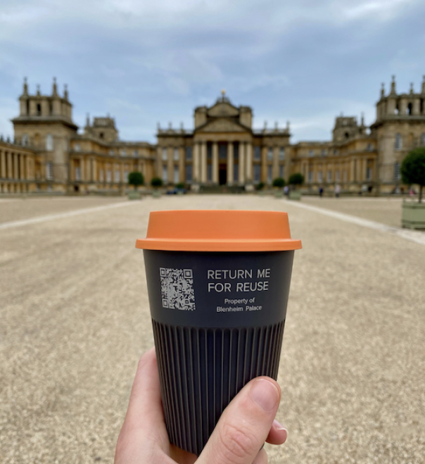 Blenheim Palace introduces digital returnable cups scheme Blenheim Palace introduces digital returnable cups scheme