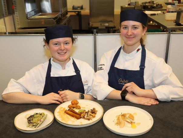 Apprentice duo strike gold to win inaugural Green Chef Challenge