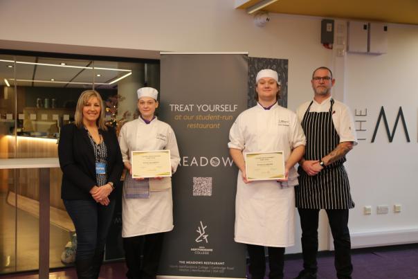 North Hertfordshire College catering student wins national cooking competition North Hertfordshire College catering student wins national cooking competition