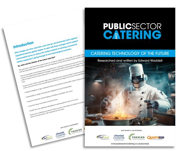 Public Sector Catering launches Future of Kitchen Technology digital guide 