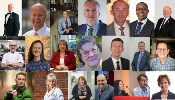 The Top 20 'most influential' people named by Public Sector Catering  magazine