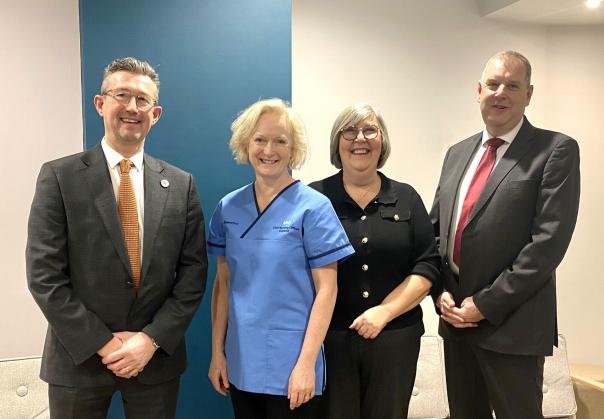 Chief Nursing Officer for England visits ‘Exemplar’ Barnet Hospital