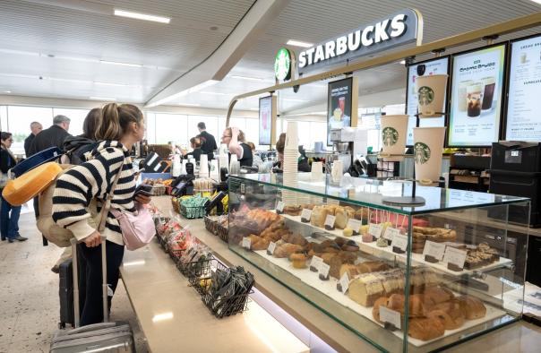 Travel caterer SSP opens fist airside Starbucks at Edinburgh Airport 