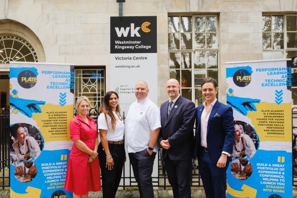 Vacherin partners with Westminster Kingsway College to launch PLATE