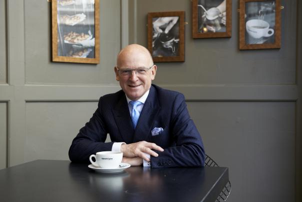 Photo of Tim Jones, chairman of CH&Co, contract caterer, Apostophe