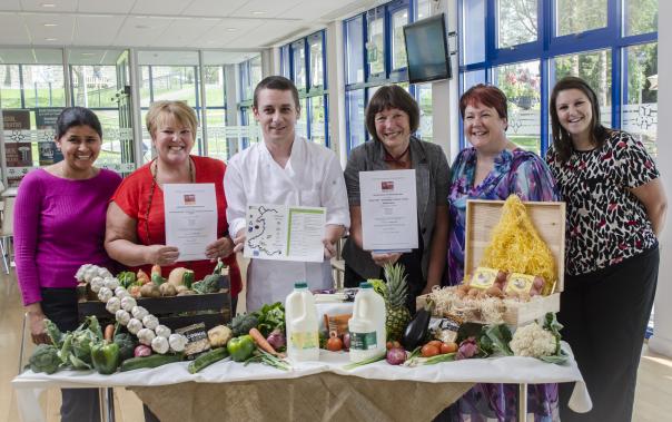 Janine Lewis-Screen and Kevin Hodson with the OWTSD team