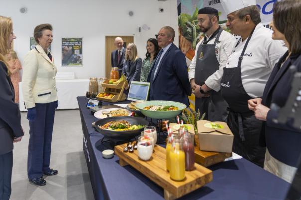 HRH The Princess Royal visited The Royal Logistic Corps Museum