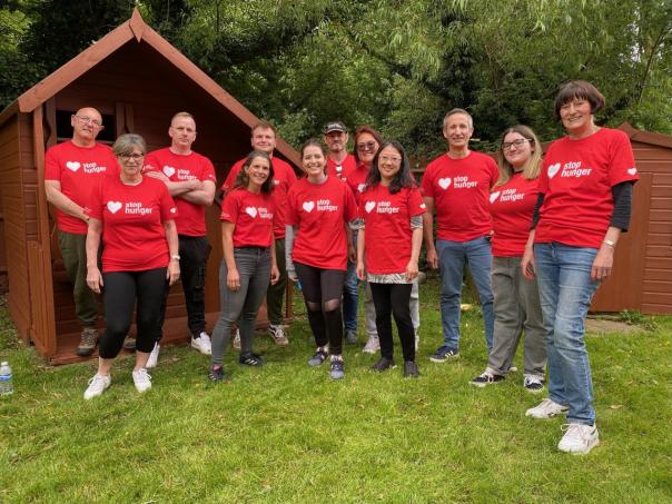 Sodexo volunteers put in over 500 hours to support Armed Forces charity 
