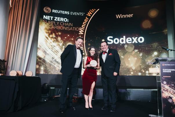 Sodexo’s net zero supply chain strategy wins two sustainability awards 