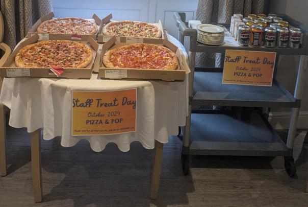 HC-One care homes celebrate National Pizza Day